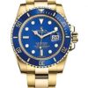 Rolex Submariner Yellow Gold Blue Dial 6643