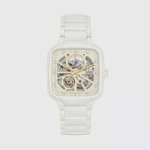 Rado True Square Automatic Open Heart White