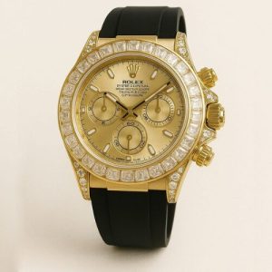 Rolex Cosmograph Daytona 40mm Diamond Gold Dial