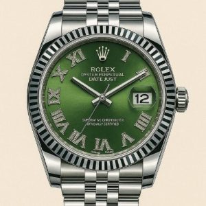 Rolex Datejust 36 Fluted Mint Dial