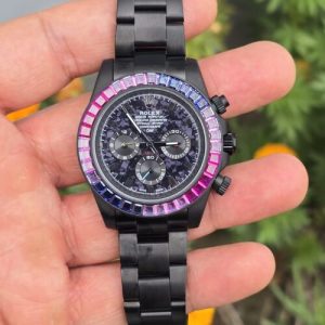 Rolex Daytona Blaken Rainbow Watch