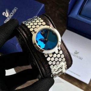 Swarovski Lake Of Shimmer Stainless Blue Dial Watch