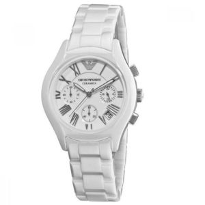 Armani Stainless Steel Chronograph White 1527