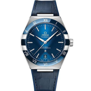 Omega constellation co axial master chronometer 41 mm Blue