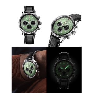Breitling Stylish Navitimer B01 Black Green